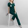 Women's and Men's Short Sleeve Scrub Suit for Dental, ICU, and Salon Professionals