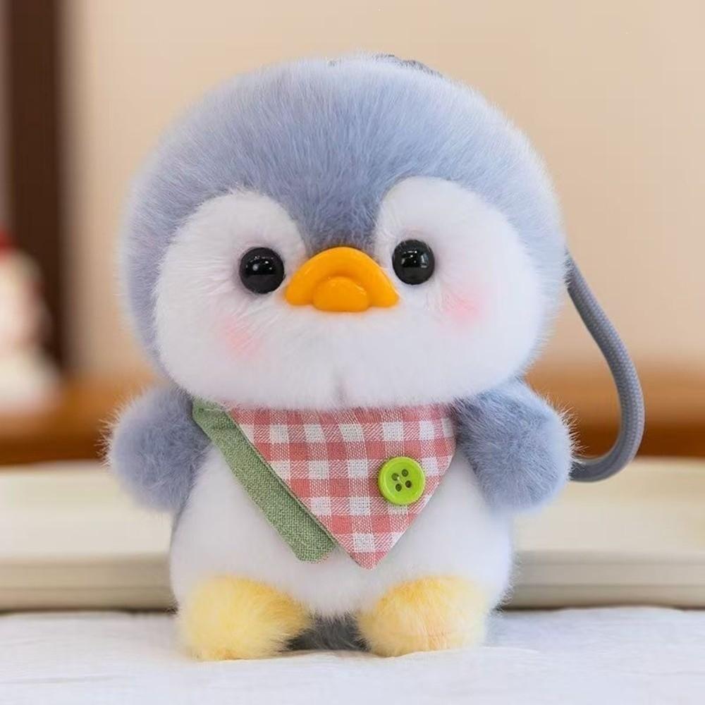 Dressed Cartoon Stuffed Doll Fluffy Plush Hanging Doll Amusing Plush Keychain Bag Ornament