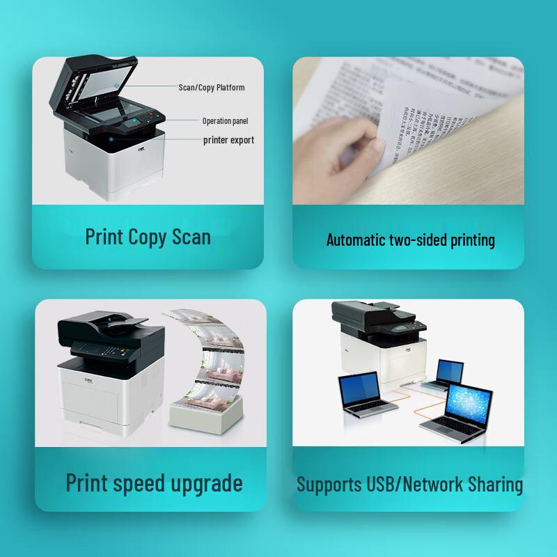 Lanxum GA7330cdn A4 Color Multifunction Printer CN plug (adapter included)