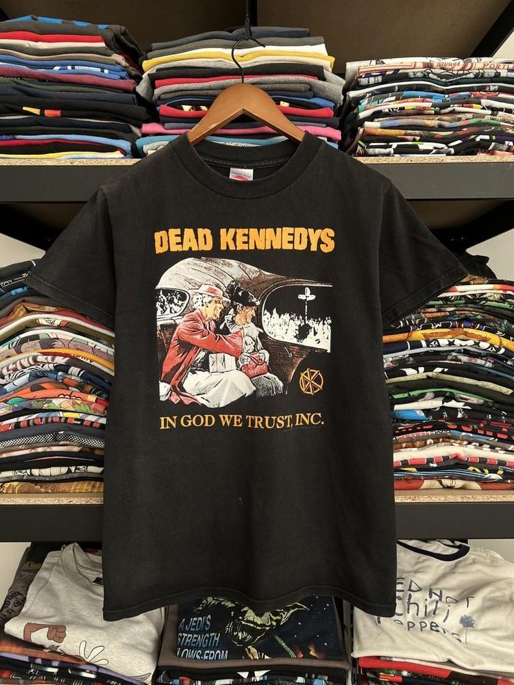 Vintage 2006 Dead Kennedys In God We Trust Unisex Tshirt Reprint KH13404 Unisex T-Shirt M