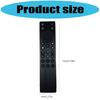 Small Voice Command TV Remote Ergonomic Button Multifuntional TV Remote Controller Plastic Texture for Easy Navigation
