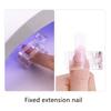 5pcs Nail Crystal Nail Mold Fixing Clip, Nail Tool Crystal Glue Clip, Crystal Delay Glue Setting Clip, Nail Glue