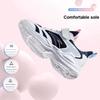 Anta Comfortable Casual Versatile Lightweight Shock Absorbing Low Top Kids Running Shoes Kids Sneakers White New-Ink-Blue Pink A22435522-2