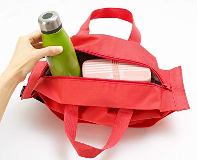 Marna Shupatto Insulated Folds Up In One Eco S444S Bag, Small, Stripe, Go, Bag,