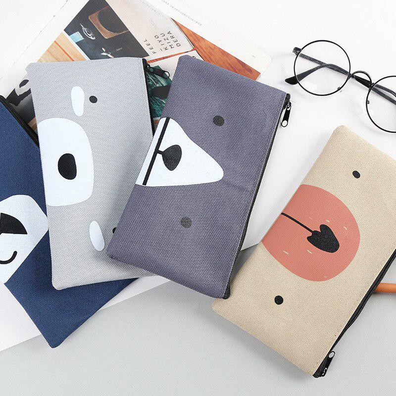 Mini Simple Oxford Cloth Stationery Bag Student Stationery Pencil Case