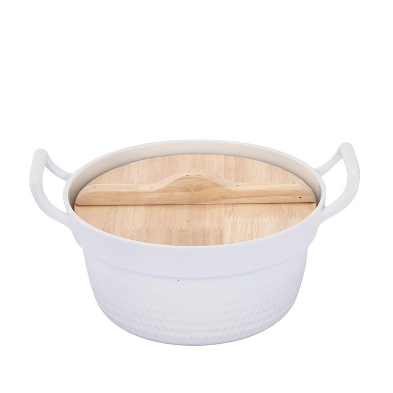 ZISIZ Aluminum Alloy Instant Noodle Soup Pot with Handles