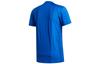 adidas T Shirts Men's Blue Crew Neck Moderate Straight Fit GH5107