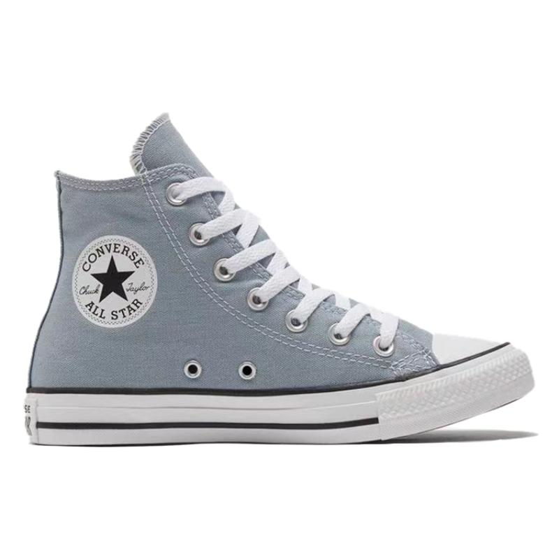 Converse Chuck Taylor All Star CTAS HI Classic Versatile High Top Espadrilles Unisex Gray Blue