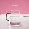1,4l tepelně odolná skleněná konvice Květinová konvice na čaj Velká modrá skleněná nádoba na ovocnou šťávu Keramická konvice
