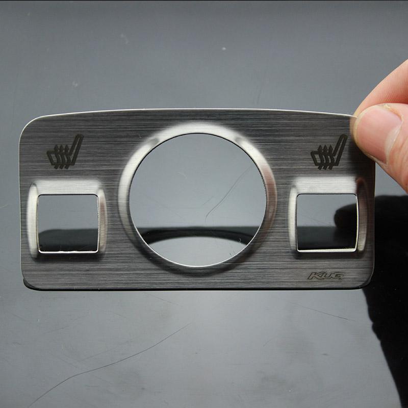 My Good Car Car Cigarette Lighter Decorative Stainless Steel Trim Sticker For Ford Kuga Escape 2013 2014 2015 Car