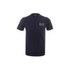 EA7 Letter Round Neck Short Sleeve T-Shirt Men Tops Navy-Blue 3ZPT52-PJ03Z-1554