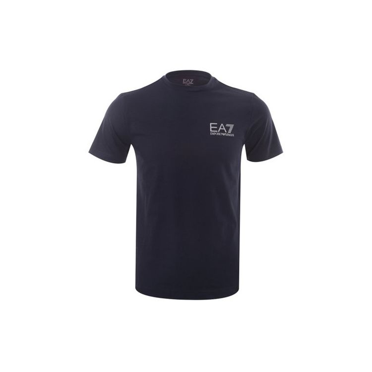 

Emporio Armani EA7 Letter Round Neck Short Sleeve T-Shirt Men Tops Navy-Blue 3ZPT52-PJ03Z-1554 M