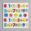 3D Educational Matching Learning Board Hands-on Wooden Puzzle with