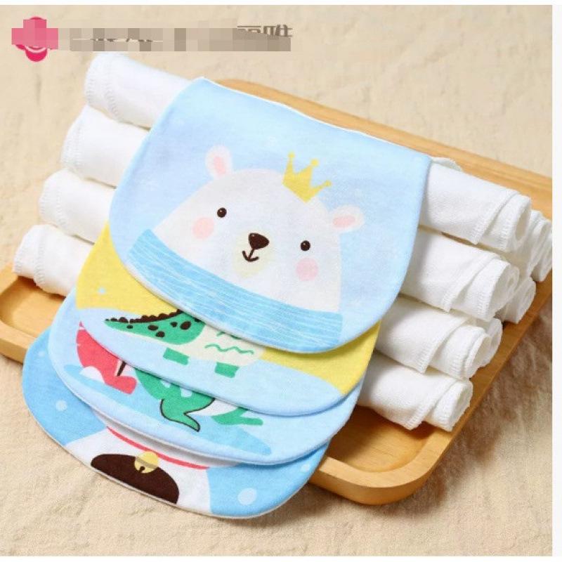 Baby-Frotteetuch aus 100 % Baumwolle - Gestreifter Herbst-/Winterstil