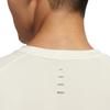 Nike Men's White Breathable Quick-Dry Short-Sleeve T-Shirt