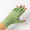 UPF50 Plus UV Protection Anti Slip Half Finger Gloves For Outdoor Sports Fishing Sun Protection Comfortable And Durable Gloves For Men And Women