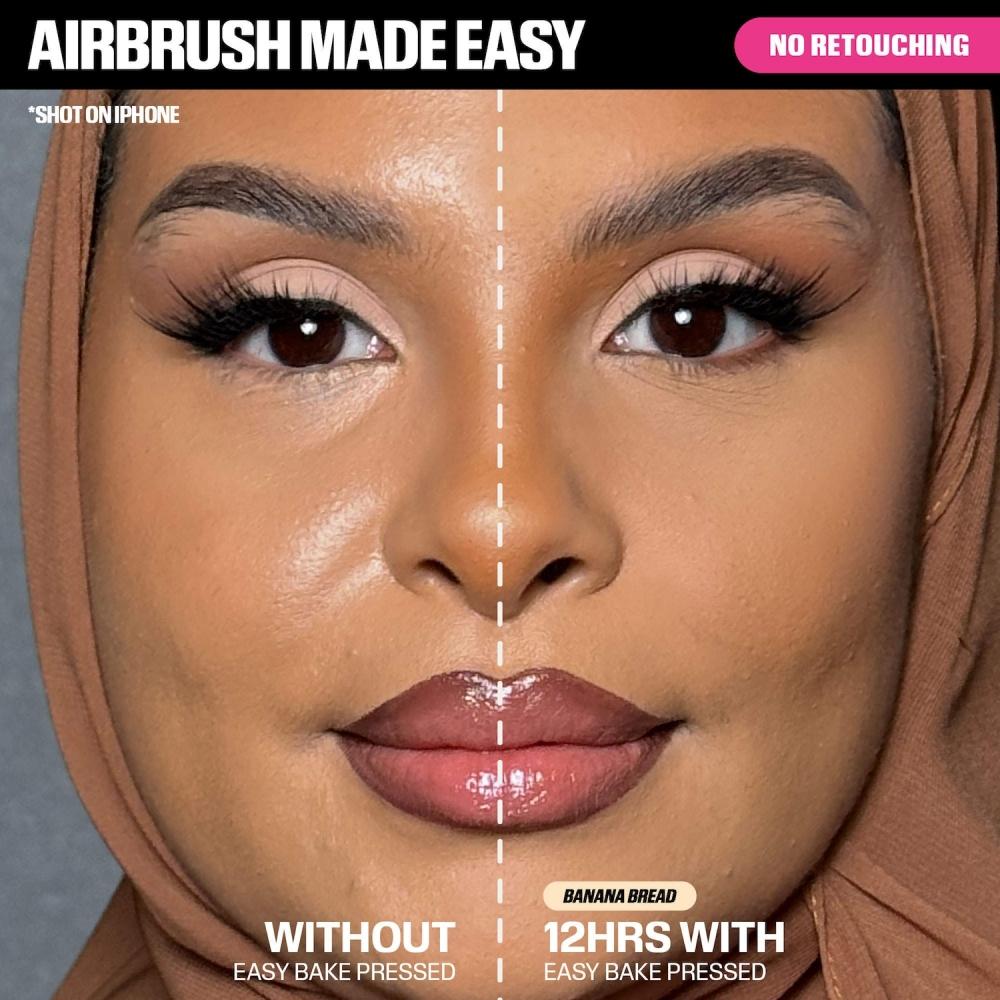 Huda Beauty Easy Bake Airbrush Matte SettinG Powder 0.29 Oz 8.5 G Banana Bread