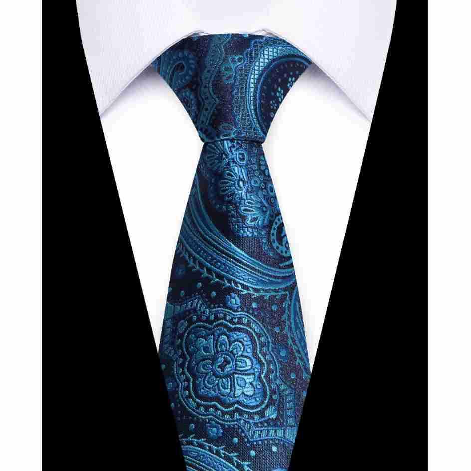 Elegant European & American Men's 8CM Hand-tied Silk Polyester Tie - Casual Business Style
