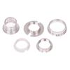 10Pcs G9 Lamp Holder Ring, M20 Lamp Shade Bracket Adapter Ring, Metal Lamp Shade Ring, G9 Lamp Shade Reduction Ring