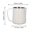 450ml Milk Frother Cup Stainless Steel Milk Frothing Pitcher  Coffee Making