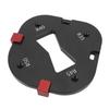Round Corner Template with Locating Block R35 R40 R45 R50 Radius Routing Tool for Woodworking Carving Chamfering