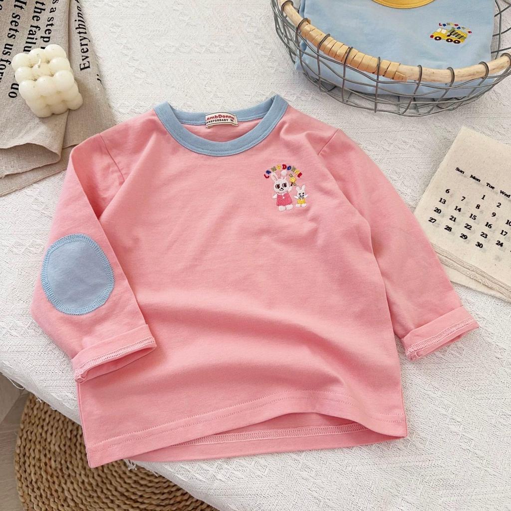 2026 Spring Arrival: Kids' Cartoon Long Sleeve Base Layer for Toddlers & Children