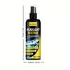 All in One Car Headlight Polishing Kit Scratch Repair Liquid Restores Shine Reduces Glare Perfect for Night Road Trips