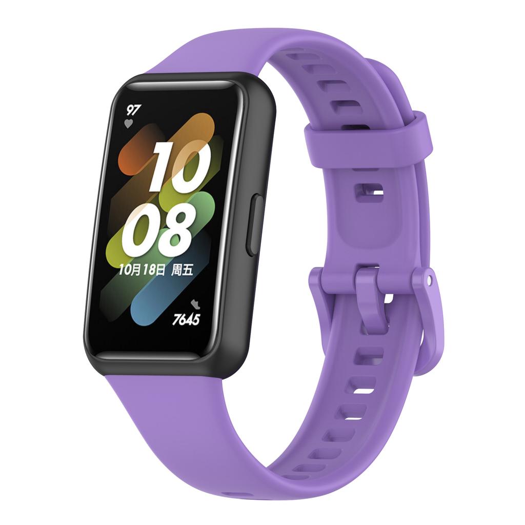 Silicone Watch Strap for Huawei Band 7 Original Belt Sports Smart Bracelet Replacement Correa Wristband for Huawei Band 7 Strap