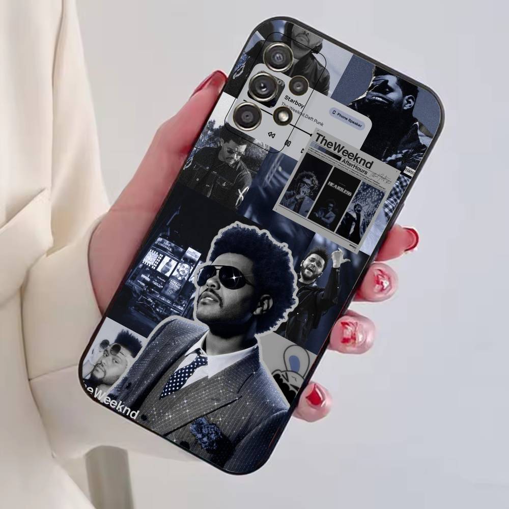 T-THE Weekend Singer Phone Case For Samsung S25,S24,S21,S22,S23,S30,Ultra,S20,Plus,Fe,Soft Silicone Black Cover