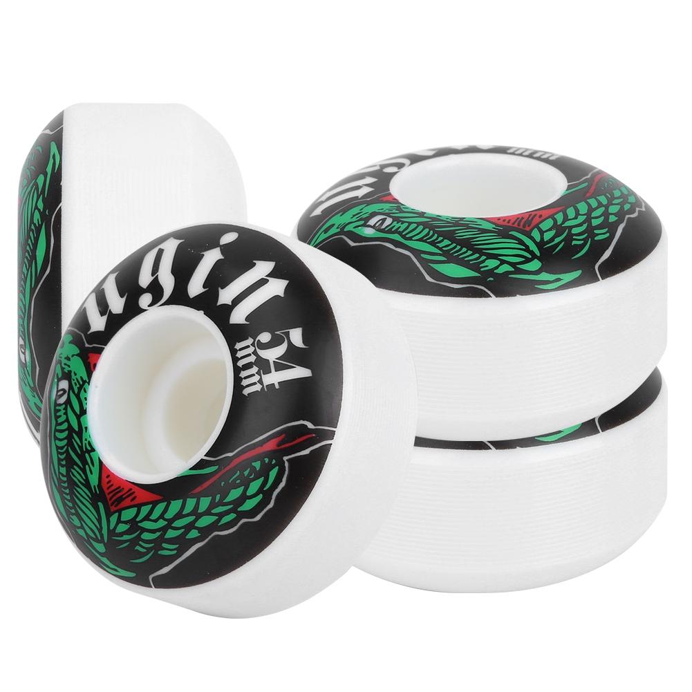 

4 pcs 54*32MM PU Road Skate Long Board Wheel High Strength Skateboard Wheels