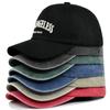 HerrenBaumwoll-Baseballkappe für Damen Buchstabenstickerei Weiches Oberteil Herren Schirmmützen Lässig Retro Sommer Unisex Snapback Hüte