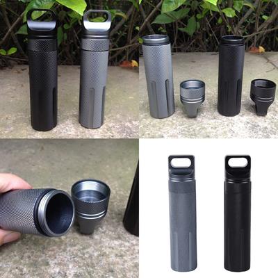 Cilindros Impermeables Portátiles para Exteriores Cápsulas para Exteriores Botellas Selladas para Acampar y Manualidades