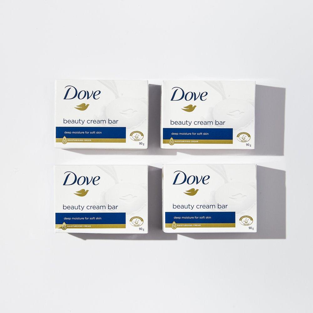 DOVE Schönheitscreme-Stück 90g x 4
