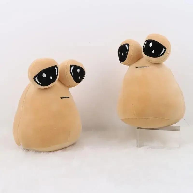 22cm Anime Game The Maw Pou Peluche Kawaii Cartoon My Pet Alien Pou Bambola Morbido Cuscino Imbottito Bambini Compleanno Natale Gif