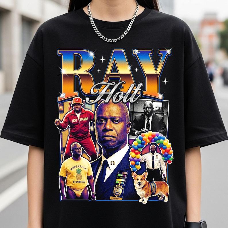 Captain Ray Holt Graphic Tee Brooklyn 99 Merchandise Unisex Fit