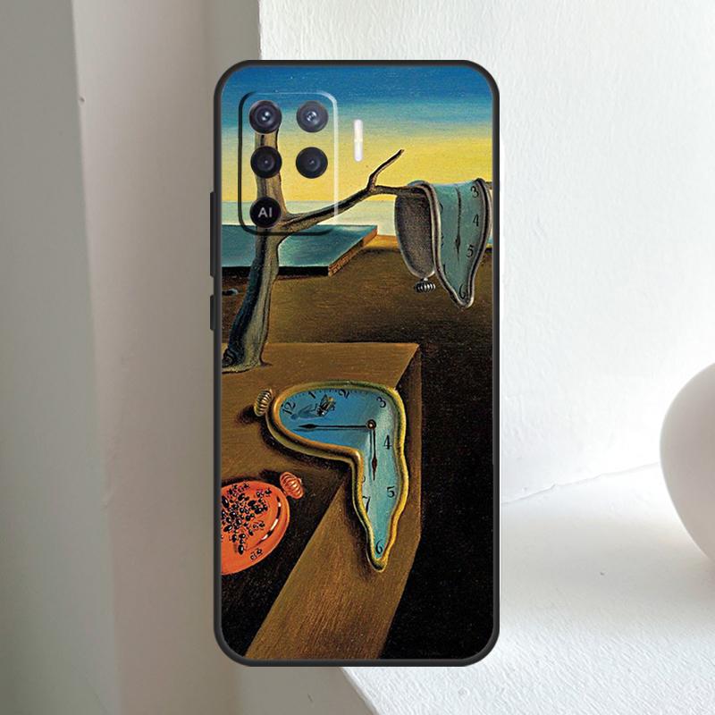 Salvador Dali Art For OPPO A80 A60 A40 A5 A6 Pro A15 A17 A57 A16 A76 A96 A18 A38 A58 A78 A98 A54 A74 A94 Case