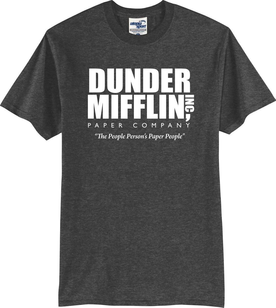 

Dunder Mifflin The People Person s Paper People Funny Unisex T shirt (S-5X) XL