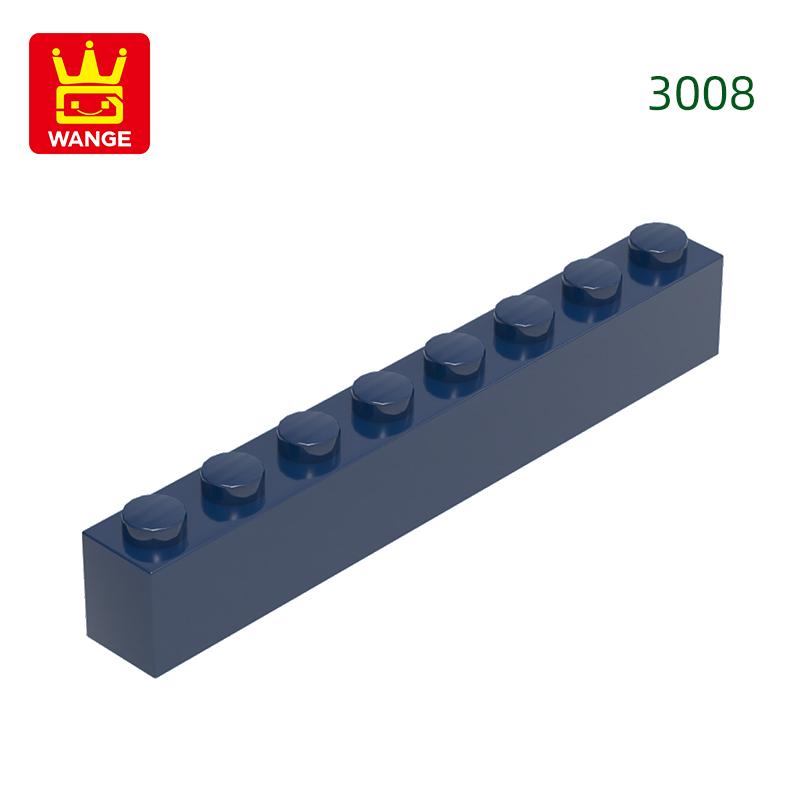 33 Stück/Los 3008 1x8 Hohes Loch Baustein Moc Basic Zeitloser Ziegel Befestigungen Funktioniert Mit featuring DIY Kinderspielzeug Geschenkbox