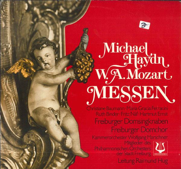 

LP Record RAIMOUND HUG MITGLIERDER DES PHILH Michael Haydn Missa Sti Aloysii M SCGLY73795 CHRISTOPHORUS Germany Classical Used