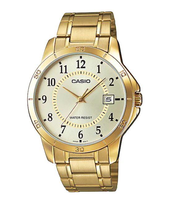 

Аналоговые кварцевые часы Casio MTP-V004G-9B