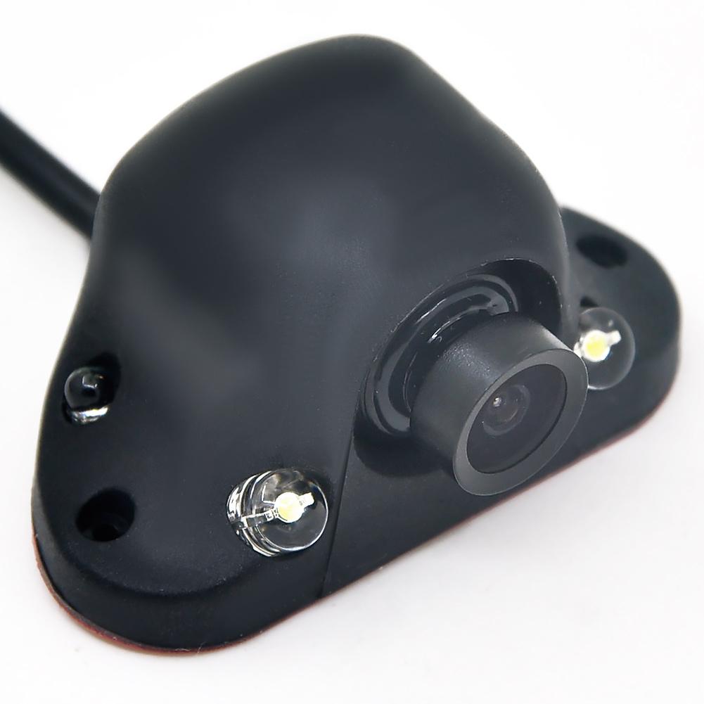 Mini CCD Night 360 Degree Car Rear View Camera Front Camera Front View Side Reversing Backup Camera 2 LED