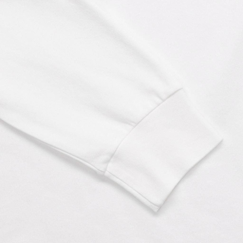 UNIQLO Cotton Casual Solid Long Sleeve T-Shirt Men tops White 462023-00