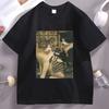 Tattoo Cat Print T Shirt For Unisex Unisex Summer Casual Fashion Funny Humor Streetwear Tops Vintage Crew Neck Short Sleeve Tees