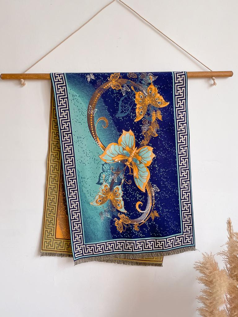 Fashion Luxury Scarf Winter Women Shawls Warm Blanket Wraps Female Foulard Bandana Thick Print Scarves New Neckerchief