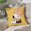 Cute C-charlie B-brown-S Pillow Case Cushion Cover Soft Cute Throw Pillow Case For Car Sofa Pillowcase Polyester With Zipper