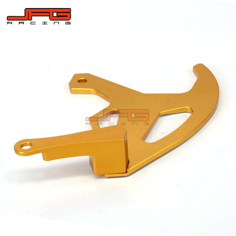 CNC Aluminum Rear Disc Brake Protector for RM125/250 DRZ400 Off-Road Motorcycles.