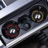 For VW Volkswagen Jetta MK5 Golf New 2PCS Rline R line Logo PVC Silicone Car Coaster Water Cup Slot Non-Slip Pad Drink Mat For V