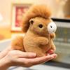 Stuffed Animal Simulation Horse Plush Toys Plush Horned Sheep Plush Doll  Kids Gift