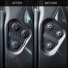 Carbon Fiber Door Screw Cover Trim Protector For Jeep Wrangler JL JT 2018+ 2pcs
