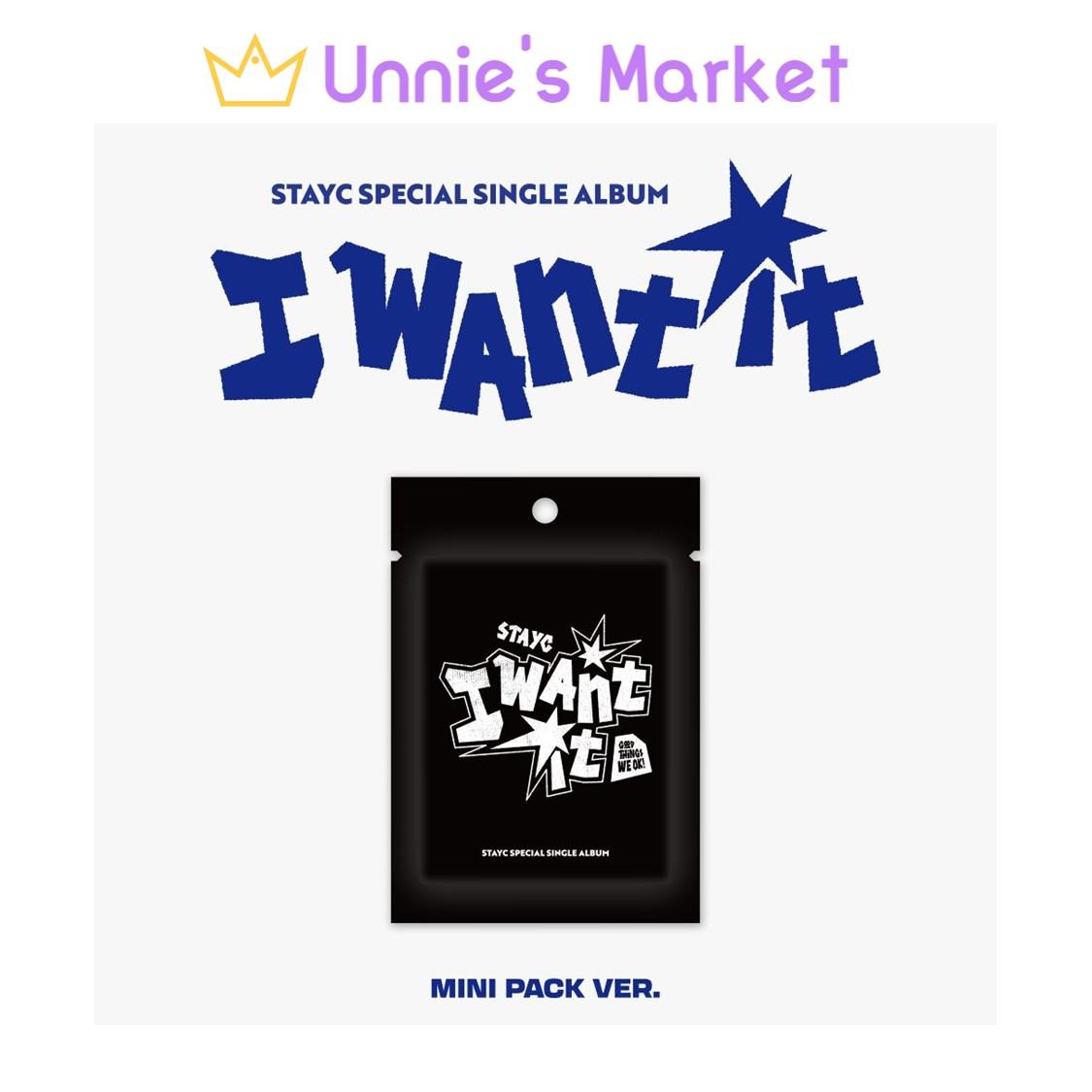 

STAYC [I WANT IT] Специальный сингл-альбом (МИНИ-ПАК ВЕР.) 1EA
